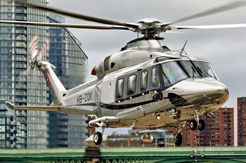 Hélicoptère AW139 HB-ZQK