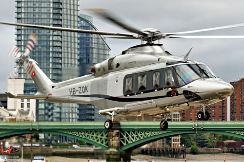 Hélicoptère AW139 HB-ZQK