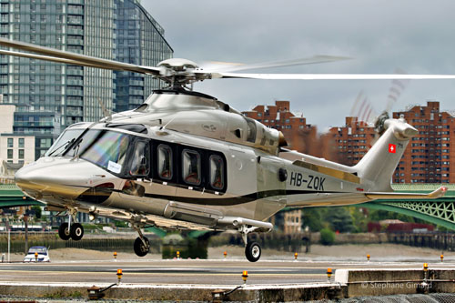 Hélicoptère AW139 HB-ZQK