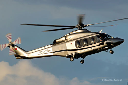 Hélicoptère AW139 HB-ZQK