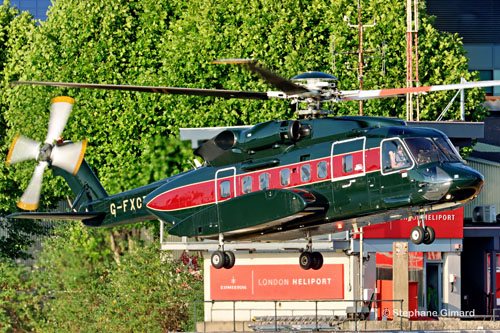 Hélicoptère S92 G-FXCT