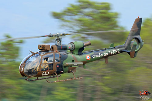 Hélicoptère d'attaque Gazelle ALAT