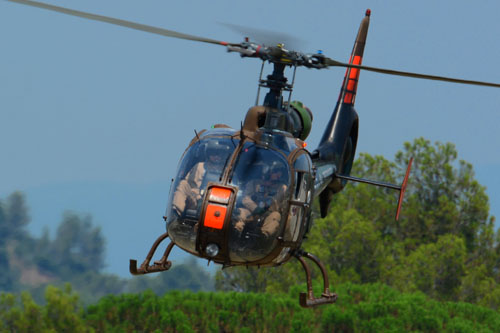 Hélicoptère Gazelle école ALAT