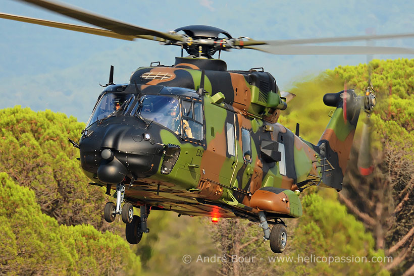 Hélicoptère de transport NH90 Caïman ALAT