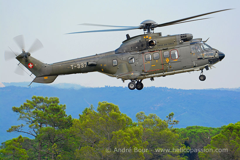 Hélicoptère AS532 Cougar Suisse