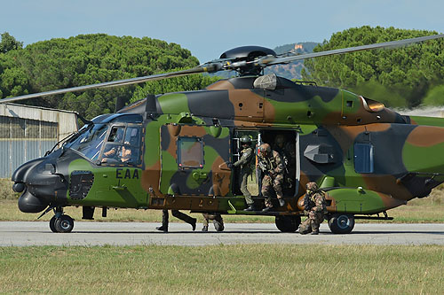 Hélicoptère de transport NH90 Caïman de l'ALAT