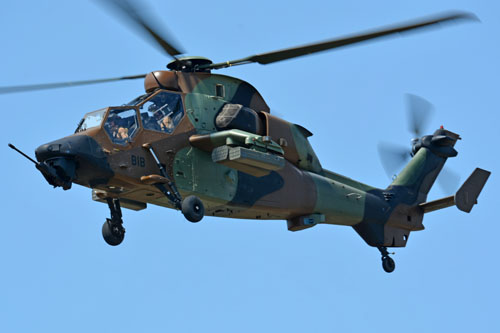 Hélicoptère d'attaque EC665 Tigre ALAT