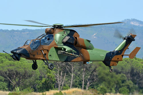 Hélicoptère d'attaque EC665 Tigre ALAT