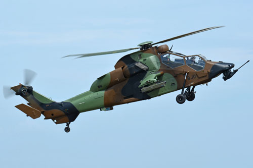 Hélicoptère d'attaque EC665 Tigre ALAT