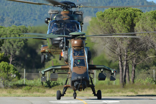 Hélicoptère d'attaque EC665 Tigre ALAT