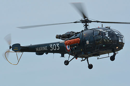 Hélicoptère Alouette III Marine France