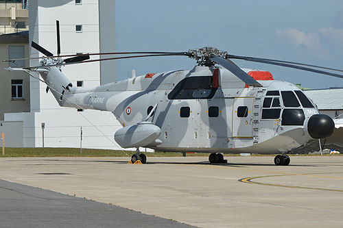 Hélicoptère SA321 SuperFrelon Marine France