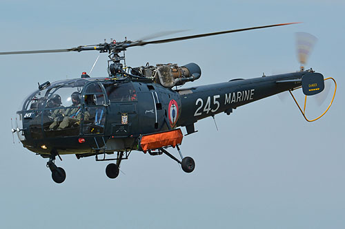 Hélicoptère Alouette III Marine France