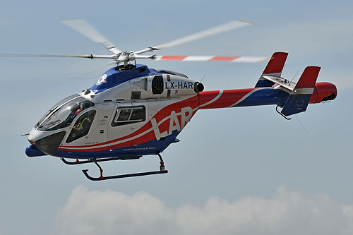 Hélicoptère MD902 LX-HAR Luxembourg Air Rescue