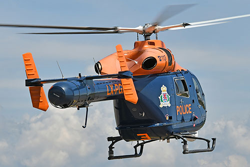 Hélicoptère MD902 LX-PGA de la Police luxembourgeoise 