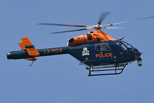 Hélicoptère MD902 LX-PGA de la Police luxembourgeoise 