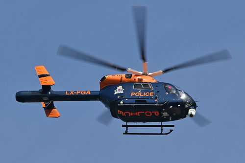 Hélicoptère MD902 LX-PGA de la Police luxembourgeoise 