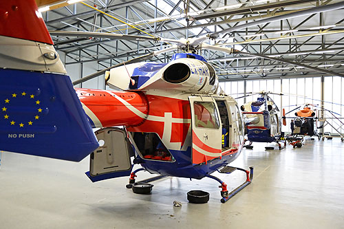 Hélicoptère MD902 de la Luxembourg Air Rescue