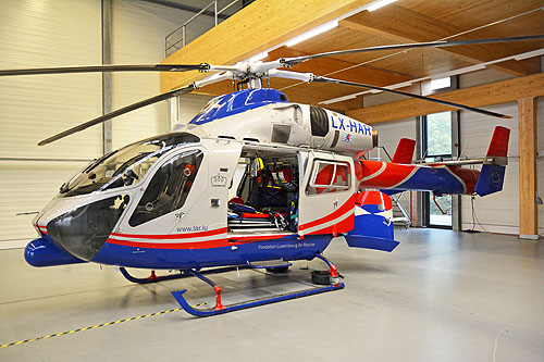 Hélicoptère MD902 LX-HAR Luxembourg Air Rescue