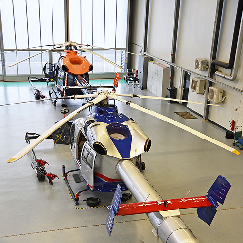 Hélicoptère MD902 de la Luxembourg Air Rescue