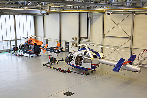 Hélicoptère MD902 de la Luxembourg Air Rescue