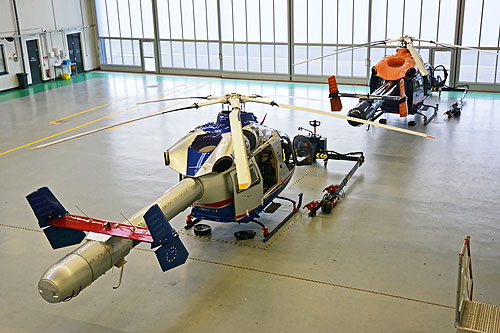 Hélicoptère MD902 de la Luxembourg Air Rescue