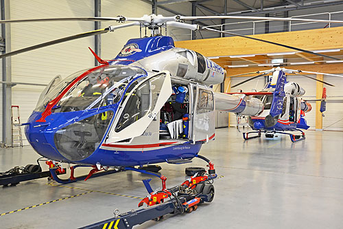 Hélicoptère MD902 de la Luxembourg Air Rescue