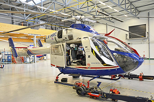 Hélicoptère MD902 LX-HRC Luxembourg Air Rescue