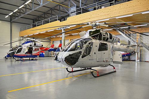 Hélicoptère MD902 de la Luxembourg Air Rescue