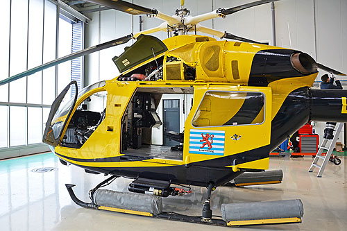 Hélicoptère MD902 LX-HSR Luxembourg Air Rescue