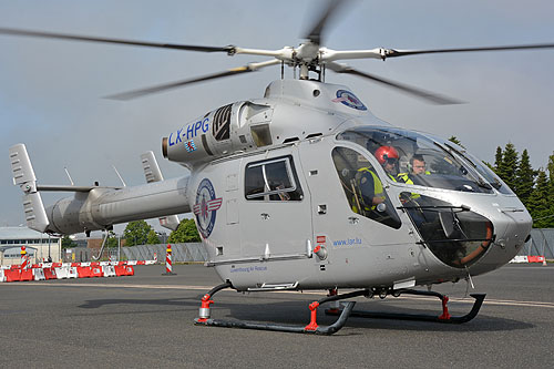 Hélicoptère MD902 LX-HPG Luxembourg Air Rescue