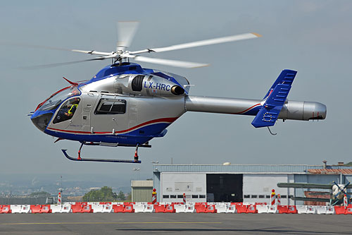 Hélicoptère MD902 LX-HRC Luxembourg Air Rescue