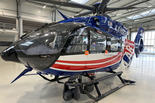 Hélicoptère H145 D3 LX-HSL du Luxembourg Air Rescue (LAR)