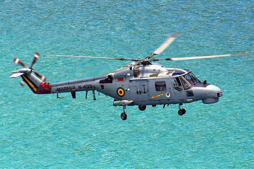 Hélicoptère Lynx de la Marine brésilienne