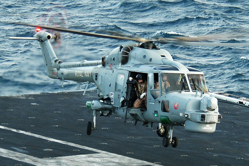 Hélicoptère Lynx HAS Mk8 de la Royal Navy