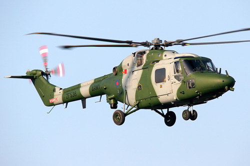 Hélicoptère Lynx AH Mk9 de l'Army Air Corps britannique