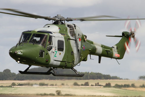 Hélicoptère Lynx AH Mk7 de l'Army Air Corps britannique