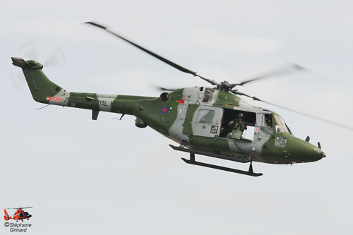 Hélicoptère Lynx AH Mk7 des Royal Marines