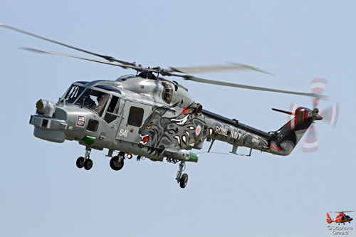 Hélicoptère Lynx HAS Mk8 de la Royal Navy