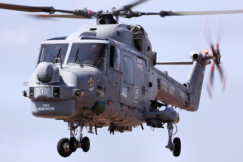 Hélicoptère Lynx HAS Mk8 de la Royal Navy