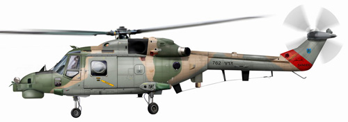 Hélicoptère SuperLynx d'Oman