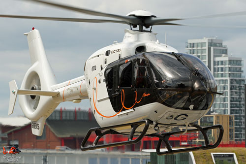 Hélicoptère EC135 T2 Hermès G-SENS Capital Air Services