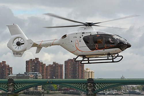 Hélicoptère EC135 T2 Hermès G-SENS Capital Air Services