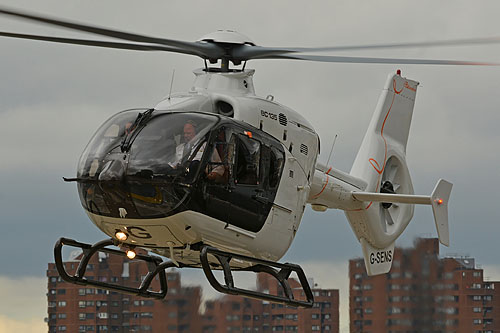 Hélicoptère EC135 T2 Hermès G-SENS Capital Air Services