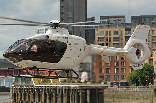 Hélicoptère EC135 T2 Hermès G-SENS Capital Air Services