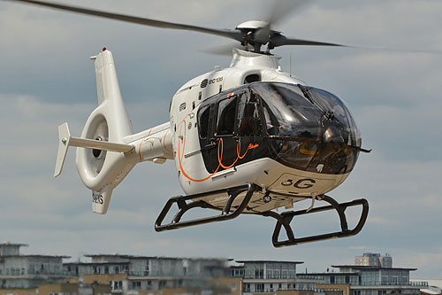 Hélicoptère EC135 T2 Hermès G-SENS Capital Air Services