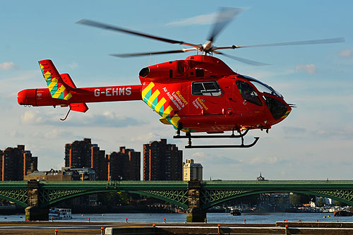 Hélicoptère MD902 Explorer G-EHMS London Air Ambulance