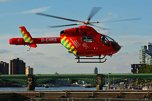 Hélicoptère MD902 Explorer G-EHMS London Air Ambulance