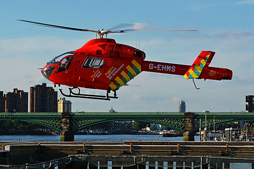 Hélicoptère MD902 Explorer G-EHMS London Air Ambulance