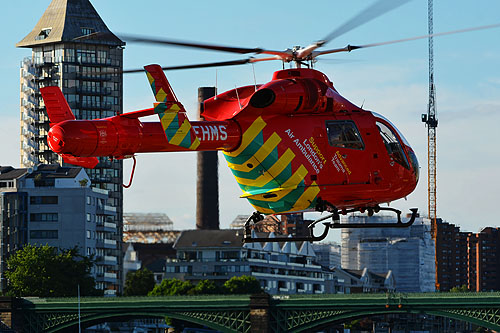 Hélicoptère MD902 Explorer G-EHMS London Air Ambulance